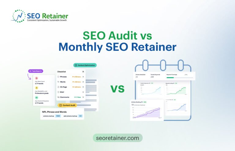 SEO Audit vs Monthly SEO Retainer