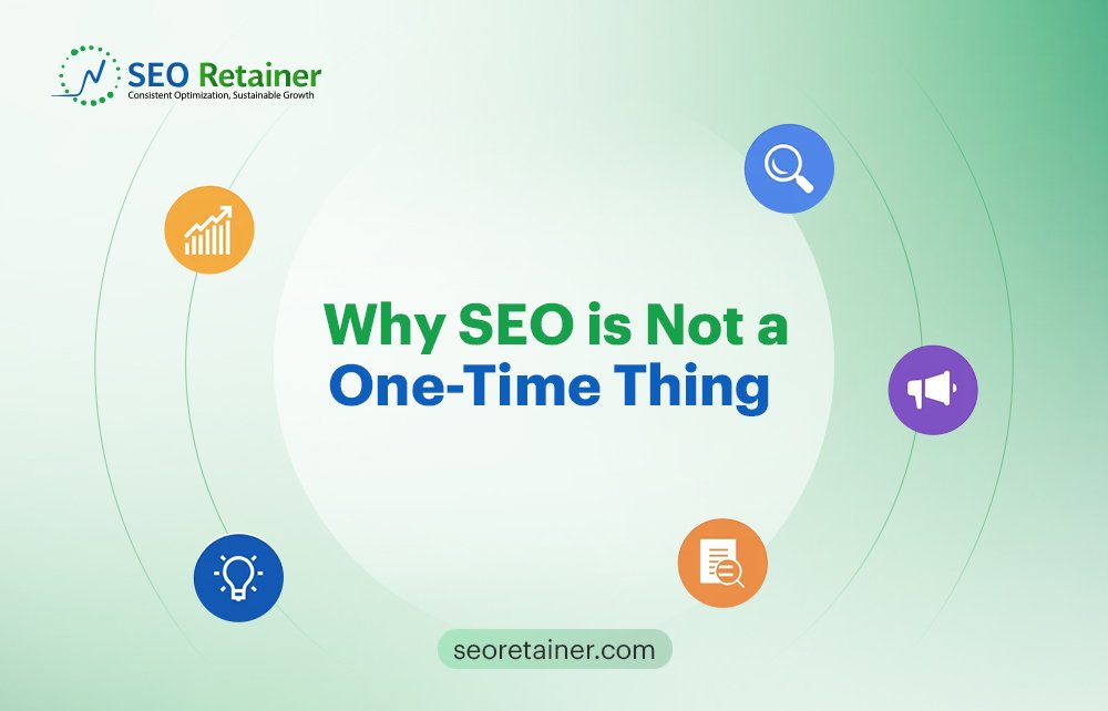 Why SEO is Not a One-Time Thing? Find The Best Answer