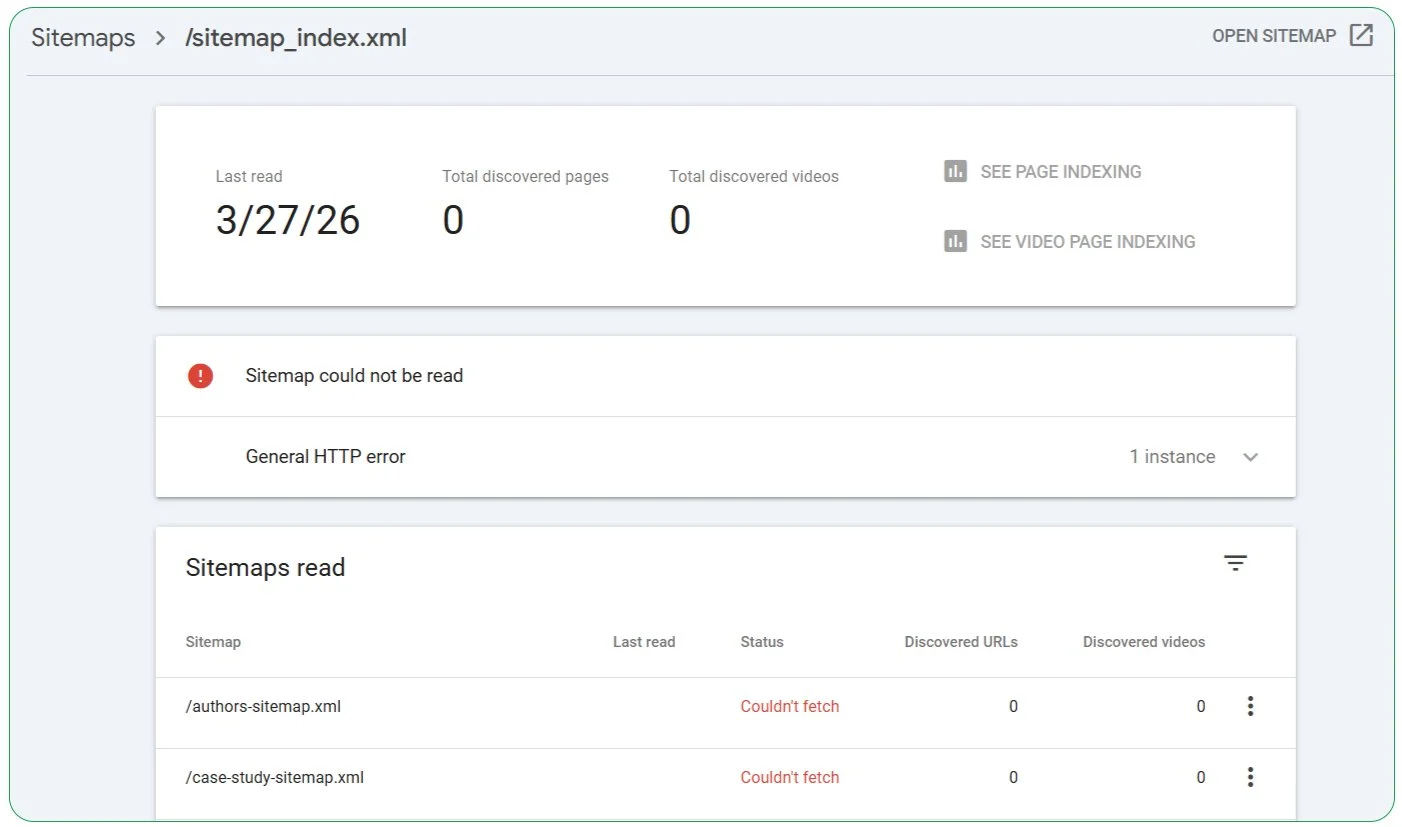 Sitemaps